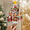 Custom Dog Photo Christmas Tree Acrylic Topper Gift For Dog Lover CH07 899026