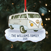 Personalized Camping Car Wooden Ornament For Camping Lover TH10 894935