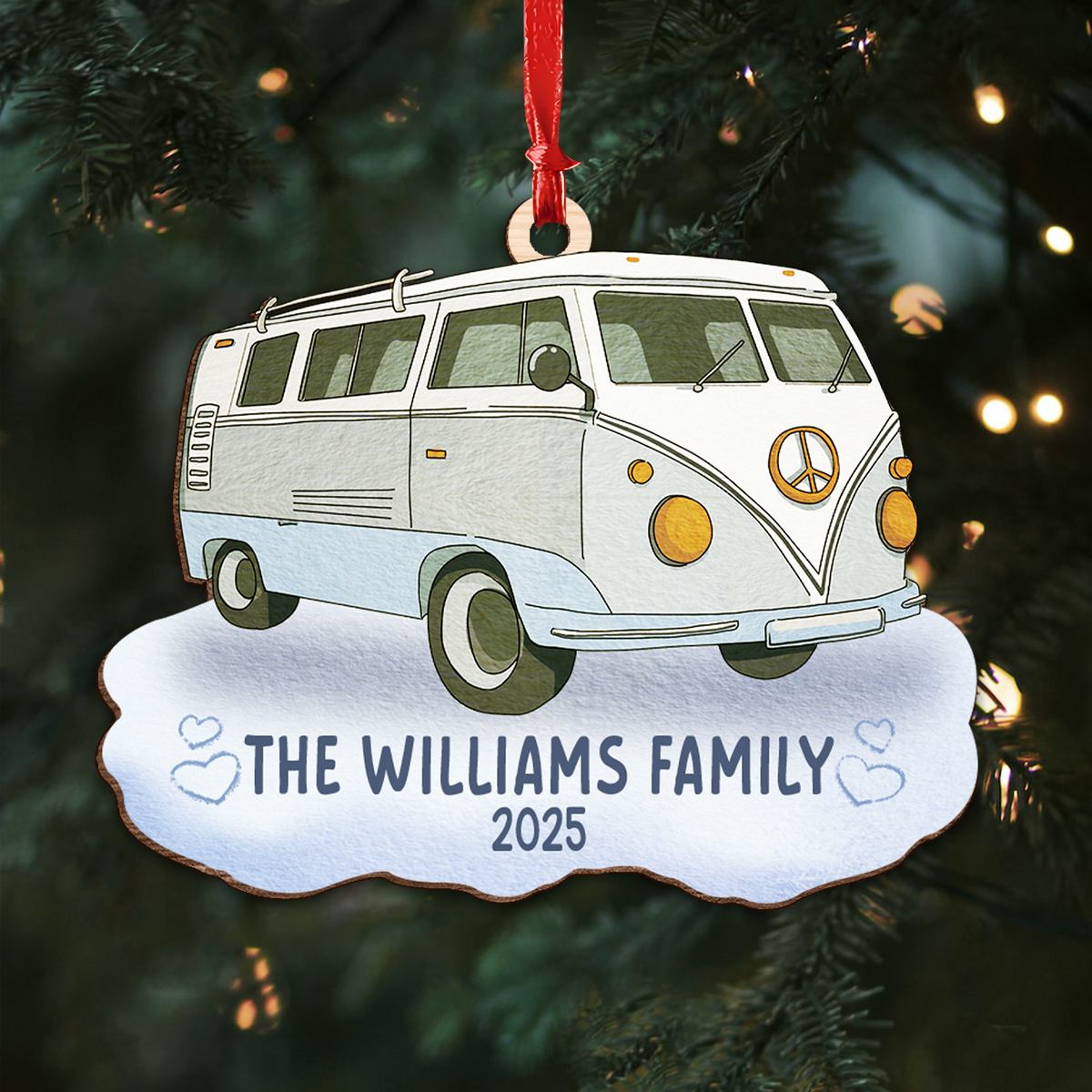 Personalized Camping Car Wooden Ornament For Camping Lover TH10 894935