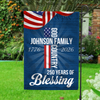 American Patriotic Flag, 250 Years of Blessing God 1776 2026 Garden Flag HA75 898776