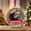 Custom Family Crystal Photo - Personalized Glass Ornament For Christmas TH10 894829