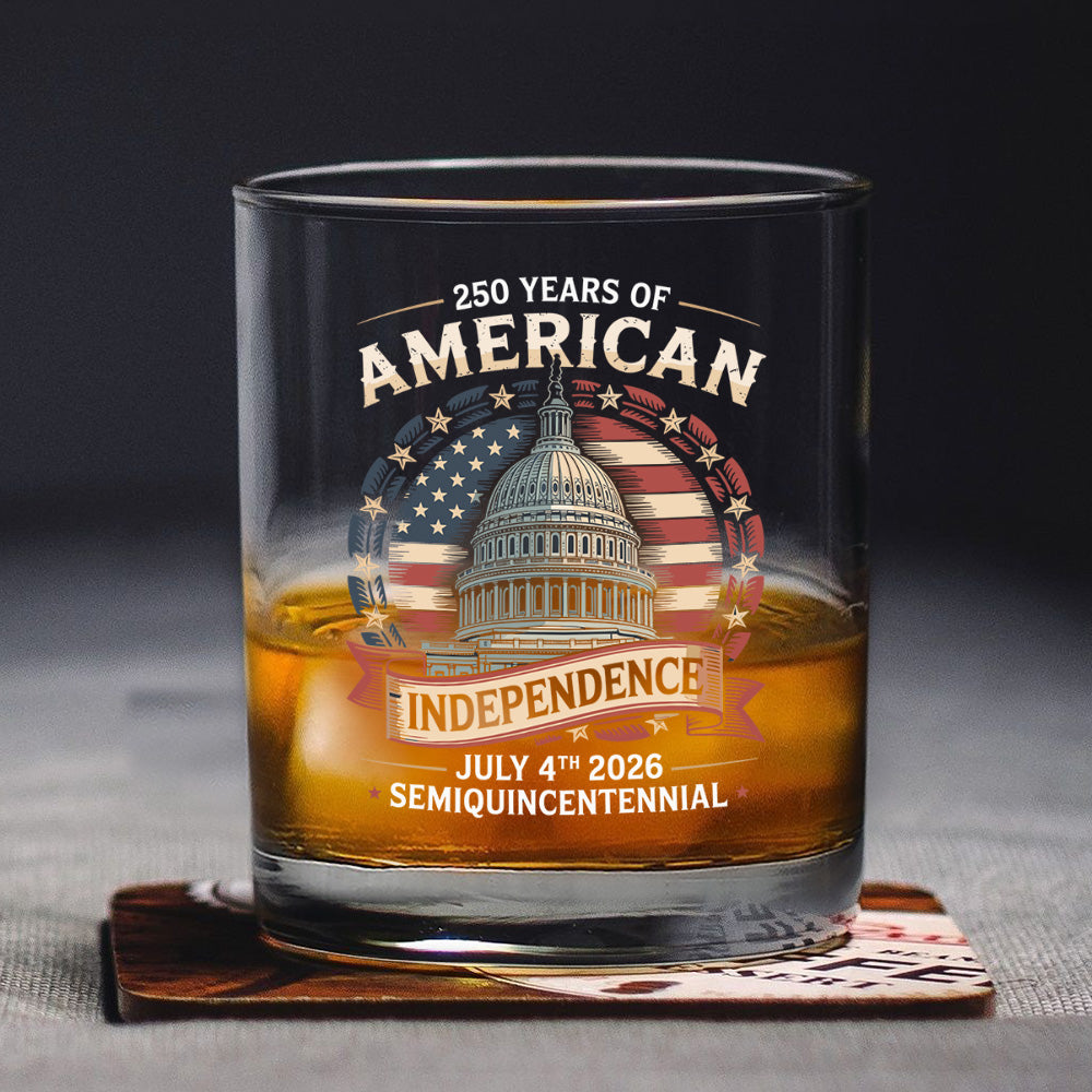 250 Years Of America Whiskey Glass TH10 894657