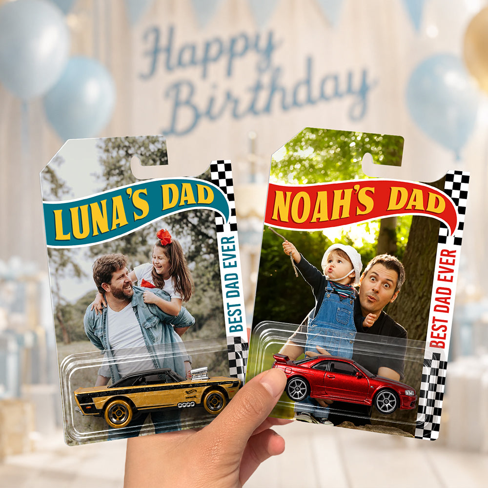Personalized Dad Wheels Packaging for Dad, Father's Day Custom Collector Gift HA75 921550