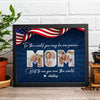 Upload Photo Happy Mother's Day US Flag Picture Frame HA75 898978