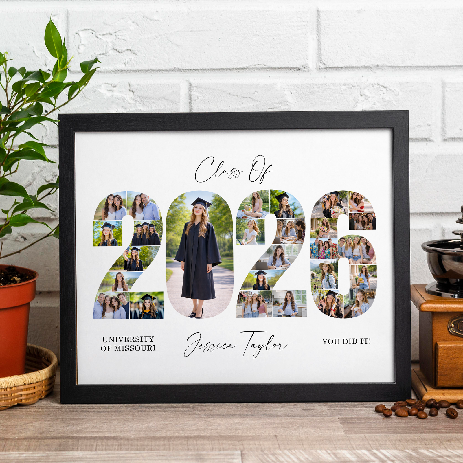 Personalised Graduation Photo Class of 2026 Picture Frame Gift for Seniors HO82 901820