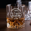 Congrats On Being My Boyfriend Couple Personalized Engraved Whiskey Glass Set with Wooden Box HA75 898034
