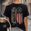 Custom Name USA 250th Anniversary Front & Back Shirt HA75 920940