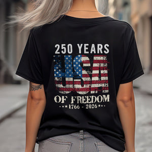 250 Years USA Of Freedom Backside Shirt TH10 896301
