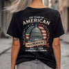 250 Years Of America Back Shirt TH10 894653
