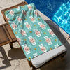 Custom Face Photo And Name With Icon Summer Beach Towel TH10 894075