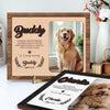 Custom Pet Photo Wooden Memorial Plaque, Gift For Dog And Cat Lovers HO82 894320