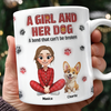 Personalized A Girl And Her Dog Version 3D Inflated Effect Mug HA75 898070