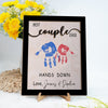 Personalized Best Couple Ever 2-Layered Wooden Plaque With Stand Valentine's Day TH10 896959