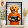 Custom Dog Photo Professional Treat Burglar Poster Gift For Dog Lovers HO82 894588