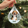 Custom Dog Cat Photo Christmas Acrylic Ornament TH10 896113