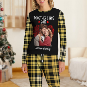 Together Since – Personalized Sleepwear Gift For Couple HO82 900780