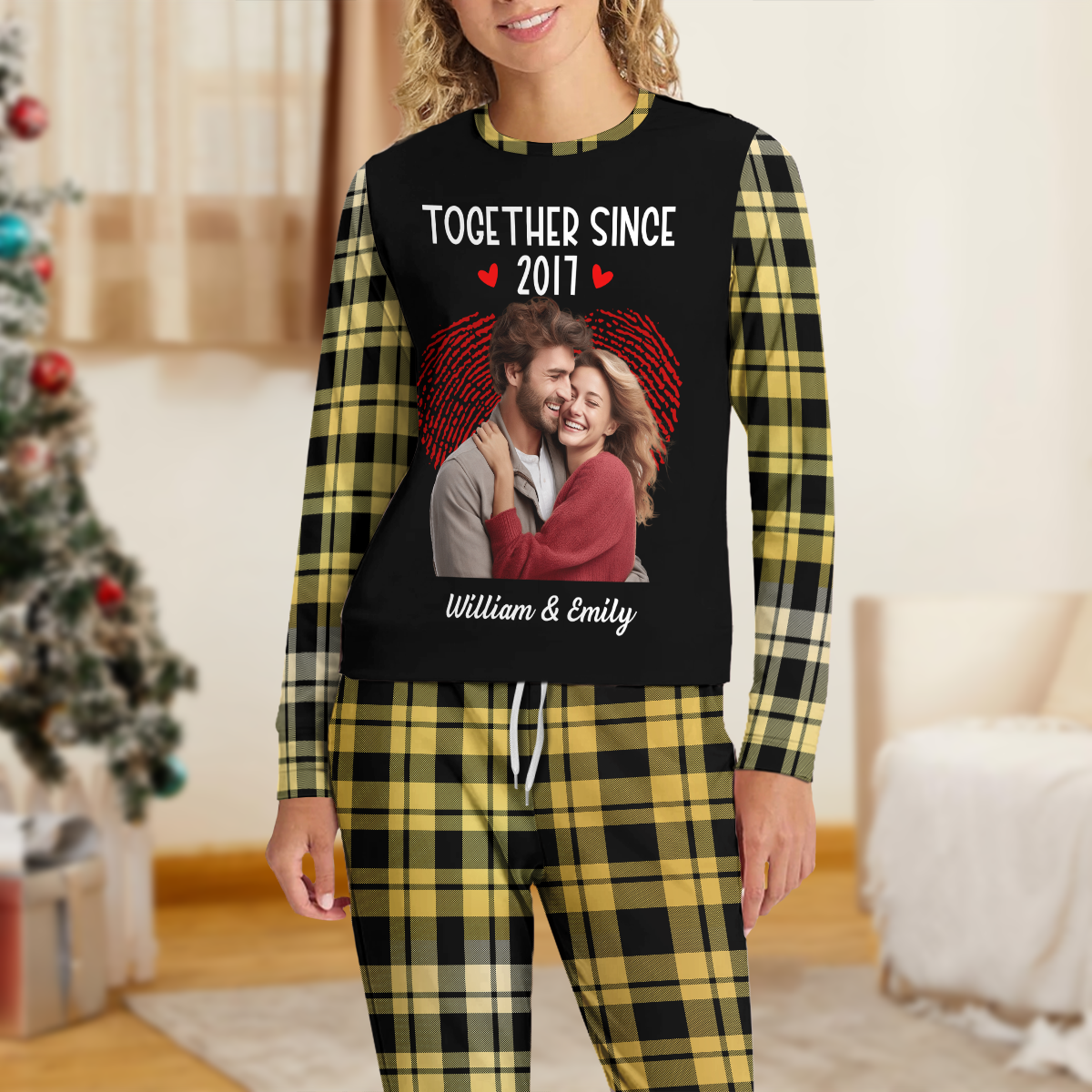 Together Since – Personalized Sleepwear Gift For Couple HO82 900780