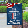 American Patriotic Flag, 250 Years of Blessing God 1776 2026 Garden Flag HA75 898776