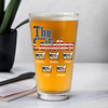 The Catfather US Flag Cat Personalized Print Beer Glass HA75 892414