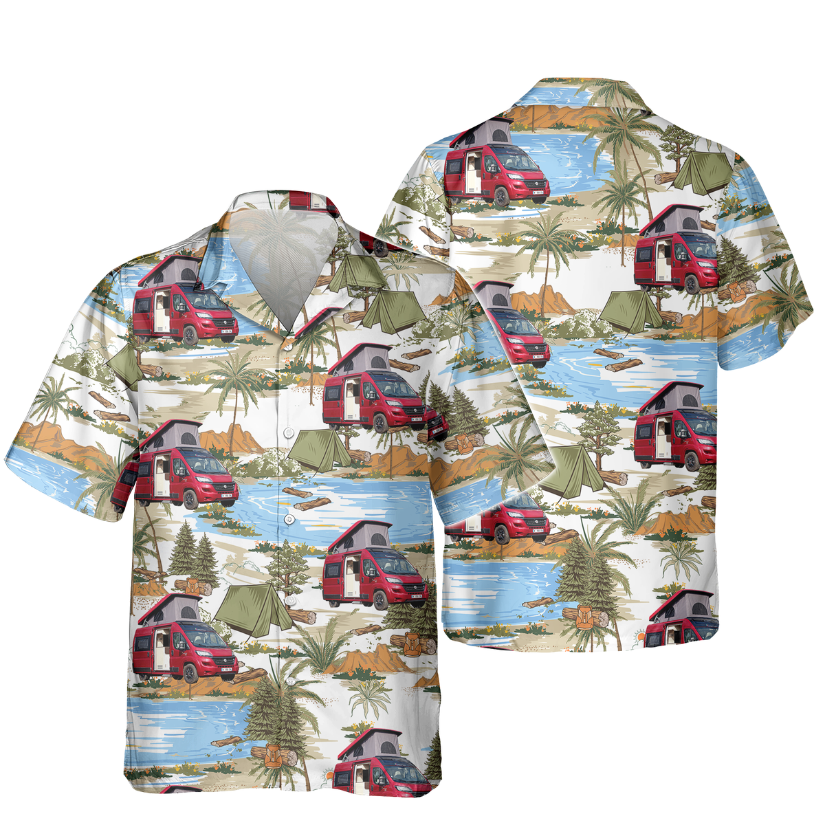 Custom RV Camping Car Photo Hawaii Shirt TH10 892769