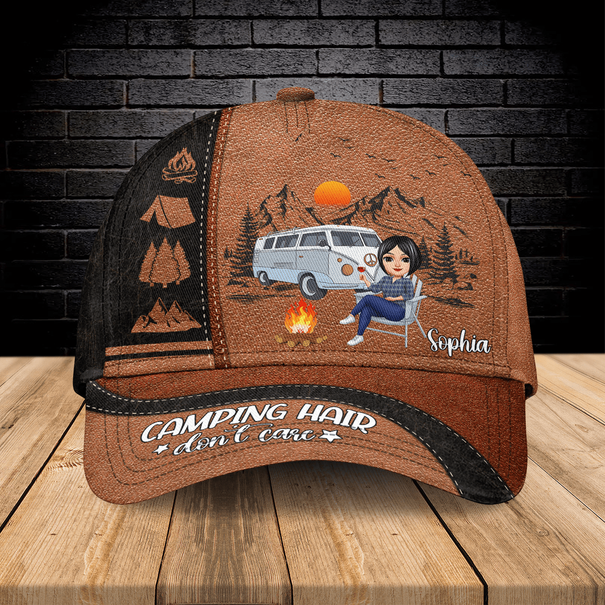 Happy Camper - Personalized Classic Cap TH10 892839