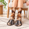 Funny 3D Horse Hoof Socks – Realistic Animal Feet Print Novelty Socks CH07 180834