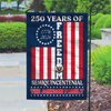Custom Family Name 250 Years Of Freedom Garden Flag Patriotic Decor CH07 910130