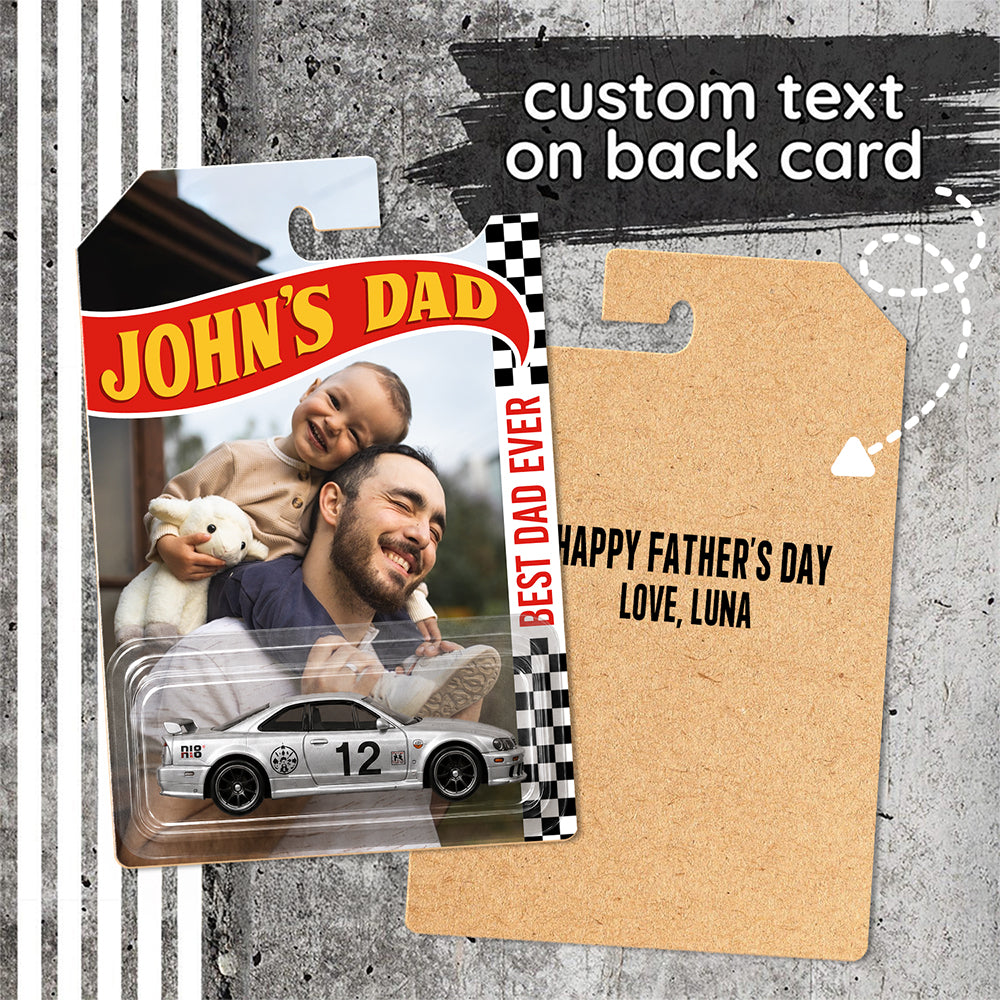 Personalized Dad Wheels Packaging for Dad, Father's Day Custom Collector Gift HA75 921550