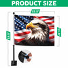 Patriotic American Eagle Independence American Car Flag HO82 900948