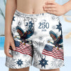 America 250 Years Anniversary 1776–2026 Eagle Kid Beach Short TH10 169399