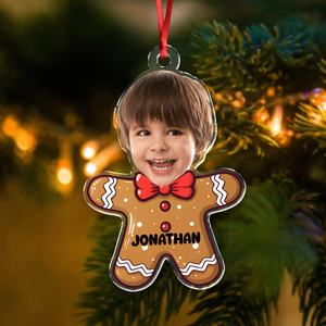 Custom Photo Baby Santa - Personalized Family Acrylic Ornament CH07 899196