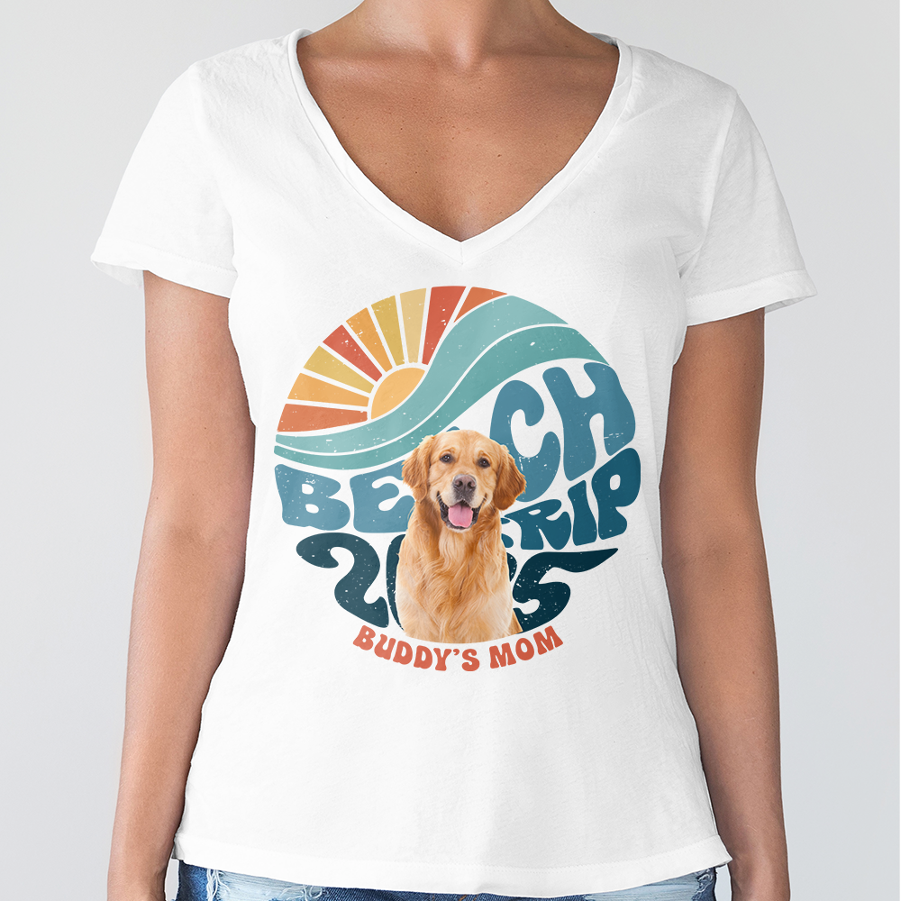 Custom Photo Beach Shirt – Personalized Summer Shirt For Beach Trip, Beach Vacation LM32 893809