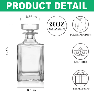 Personalized Aged To Perfection Birthday Gift Decanter LM32 895861