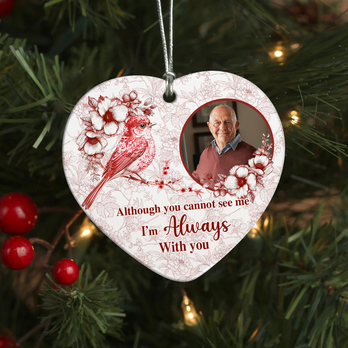 I'm Always With You Memorial Ceramic Ornament For Christmas TH10 894905