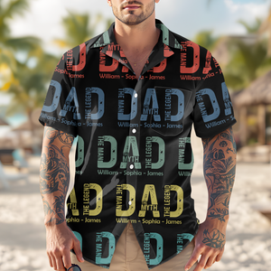 The Man The Myth The Legend Hawaii Shirt For Dad TH10 894041