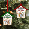 Custom Photo Dog Loss Memorial Wood Ornament CH07 896906