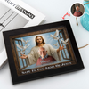 Custom Photo Safe In The Arms Of Jesus Memorial Picture Frame LM32 893901