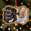 Custom Photo Your Wings Were Ready But My Heart Was Not Memorial 2 Layers Wooden Ornament LM32 895871