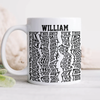 Custom Name Hidden Swear Message Funny Mug Gift For BFF, Coworkers CH07 895944