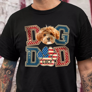 Custom Photo Best Dog Dad, Best Scooper Shirt Gift For Father's Day, Pet Owners, Pet Lovers HO82 894030