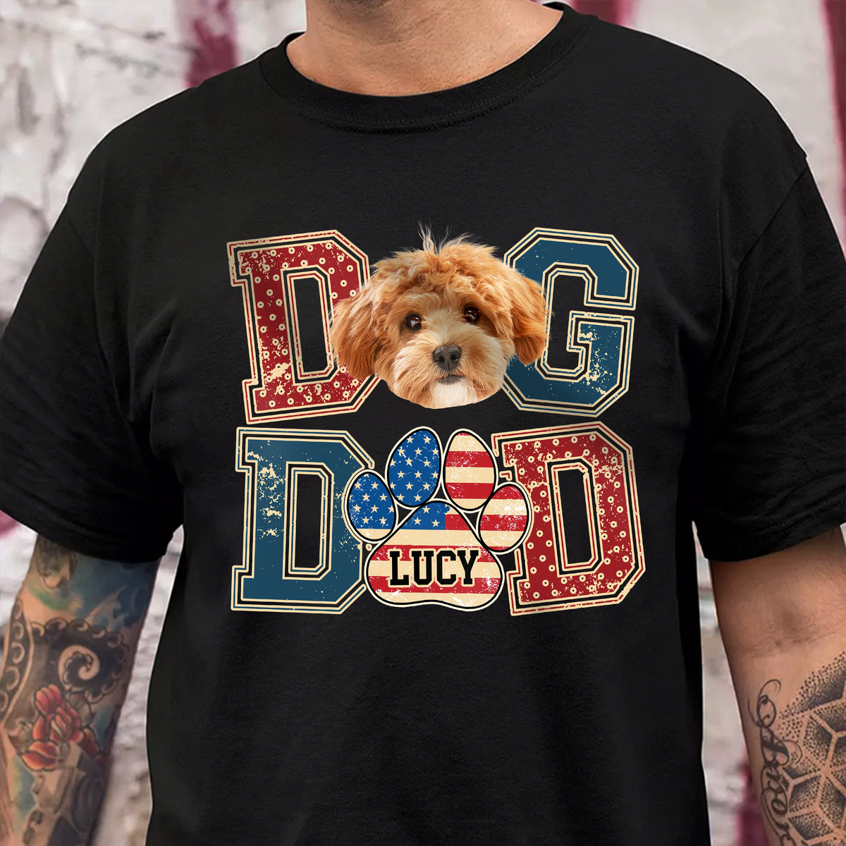 Custom Photo Best Dog Dad, Best Scooper Shirt Gift For Father's Day, Pet Owners, Pet Lovers HO82 894030
