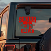 Custom Name Senior 2026 Graduation Car Window Decal Sticker TH10 898489