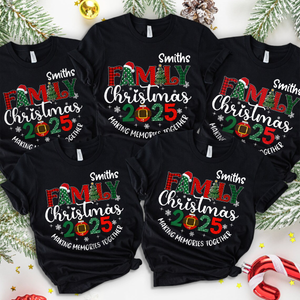 Making Memories Together  - Personalized Shirt Christmas Gift For Family HO82 900032