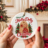 Have A Jolly Dolly Ceramic Ornament Christmas Decor TH10 171327