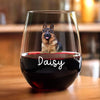 Custom Dog Photo Wine Glass – Personalized Gift for Pet Lover TH10 169089