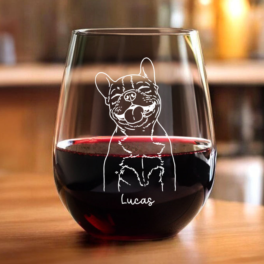 Custom Dog Line Photo Gift for Pet Lovers CH07 910174