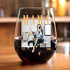 Custom Photo Mama Vintage Style Wine Glass, Personalized Mother’s Day Gift LM32 899635