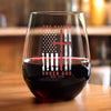 One Nation Under God Est 1776 Freedom Wine Glass LM32 895457
