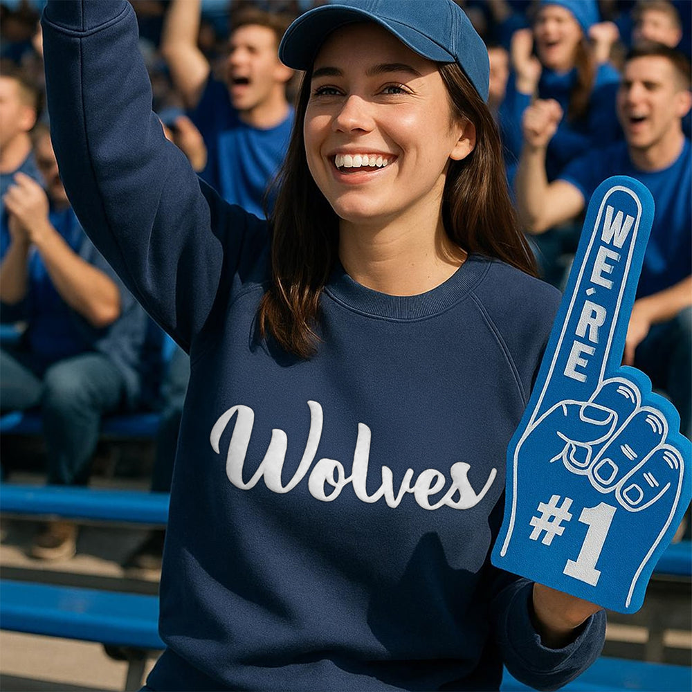 Custom Name Mascot Team Game Day Puff Print Shirt For Sport Players LM32 895637