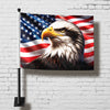 Patriotic American Eagle Independence American Car Flag HO82 900948